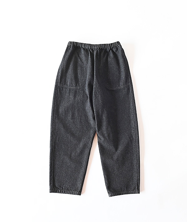 DANTON(ダントン) ブラックデニム イージーパンツ【WOMENS】
