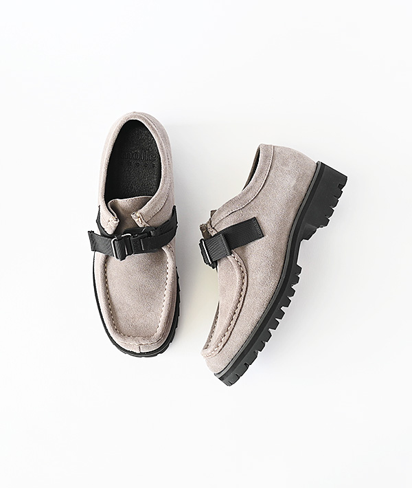 molle shoes (モールシューズ) BELTED TIROLIAN SHOES Grey【MENS&WOMENS】