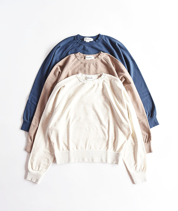 GYMPHLEX(ジムフレックス) MINI FRENCH TERRY クルーネックスウェット【WOMENS】