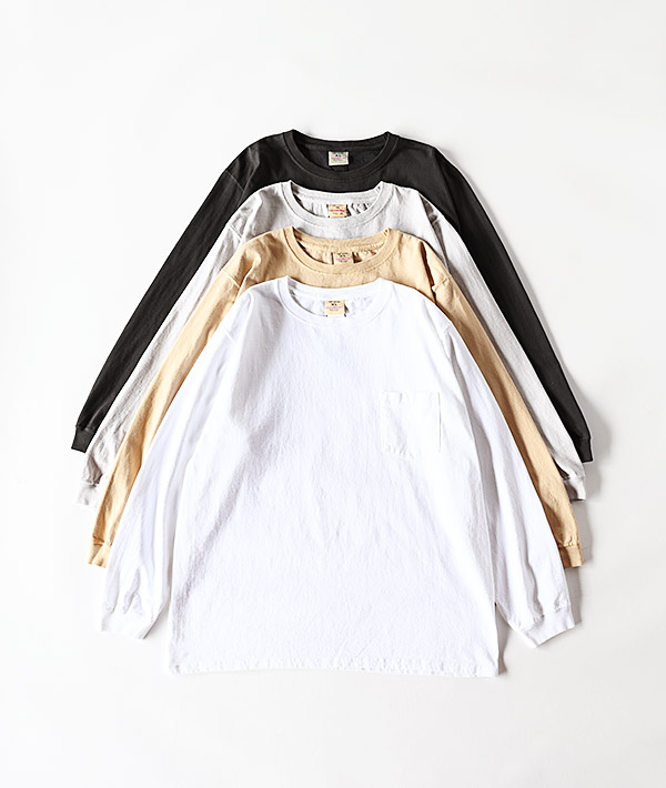 GOODWEAR (グッドウェア) L/S CREW POCKET TEE【MENS&WOMENS】