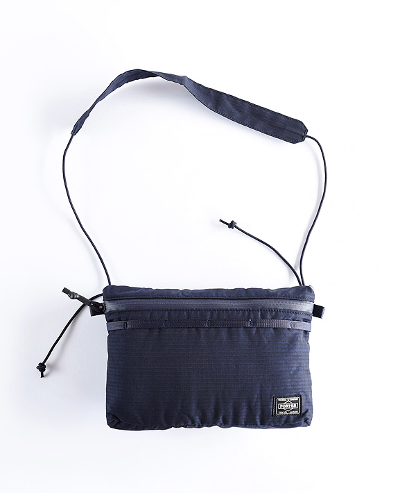 PORTER×BLUE BLUE(ポーター×ブルーブルー) インディゴリップストップ サコッシュ【MENS&WOMENS】