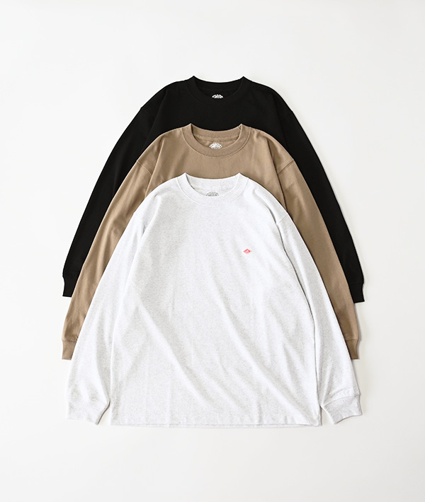 DANTON(ダントン) クルーネック 長袖Tシャツ【MENS】