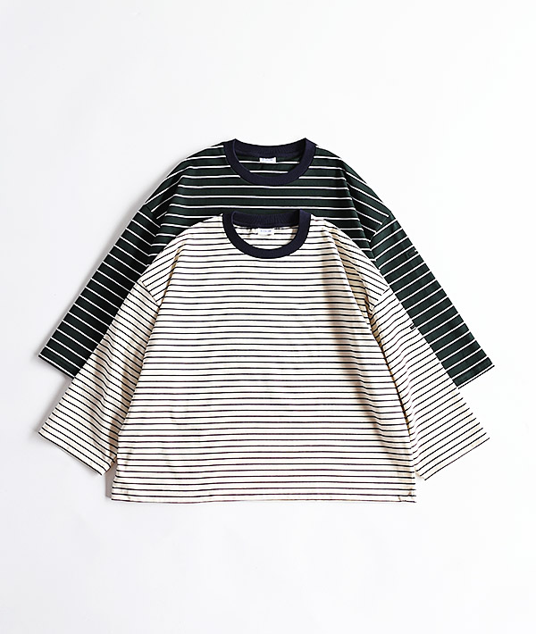 ORCIVAL(オーシバル) ワイドクルーネック 七分袖Tシャツ HCJ【WOMENS】