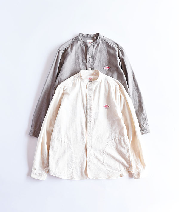 DANTON(ダントン) バンドカラーシャツ VSS【MENS】