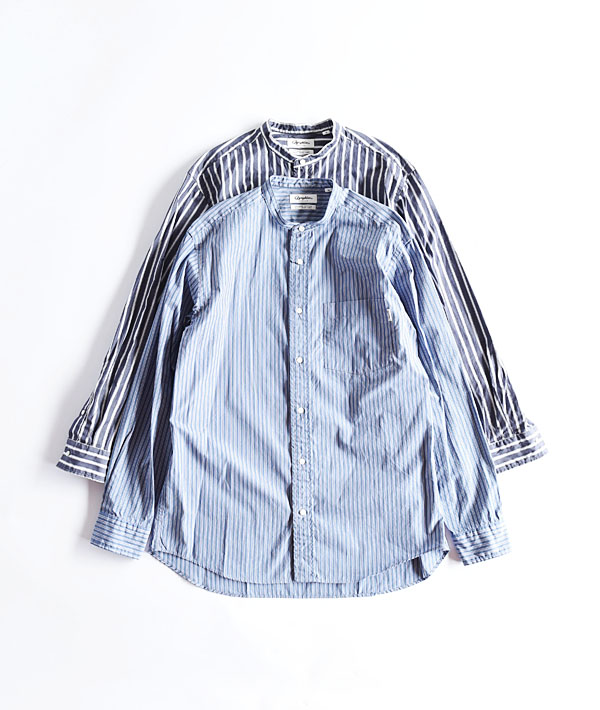 GYMPHLEX(ジムフレックス) バンドカラーシャツ MUP【MENS】