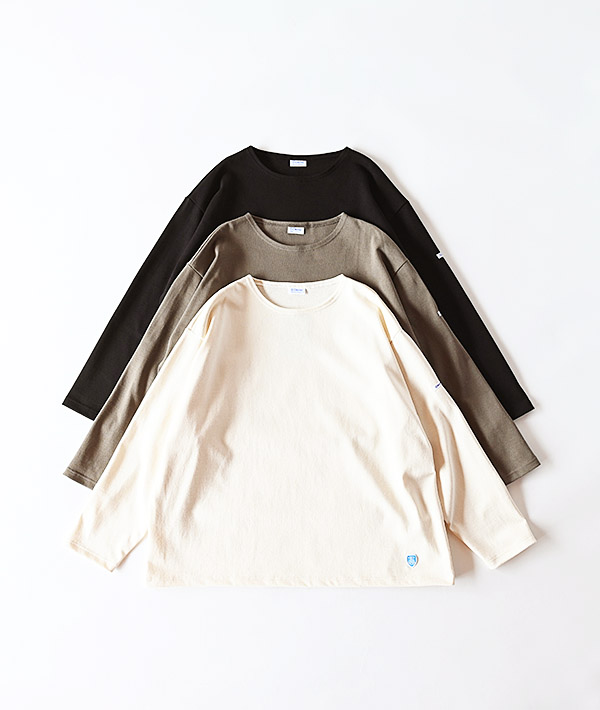 ORCIVAL(オーシバル) コットンロード ドロップショルダーTシャツ【WOMENS】