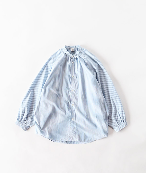 ORCIVAL(オーシバル) コットン ラグランシャツ STRIPE【WOMENS】