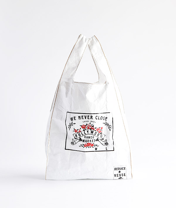 HOLLYWOOD RANCH MARKET(ハリウッドランチマーケット) トレードマーク エコバッグ【MENS&WOMENS】