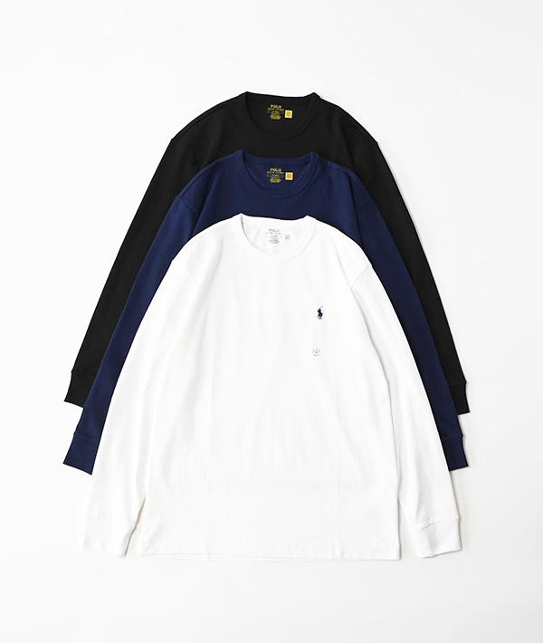 POLO RALPH LAUREN (ポロ ラルフローレン) CLASSIC FIT LONG SLEEVE T-SHIRT【MENS】