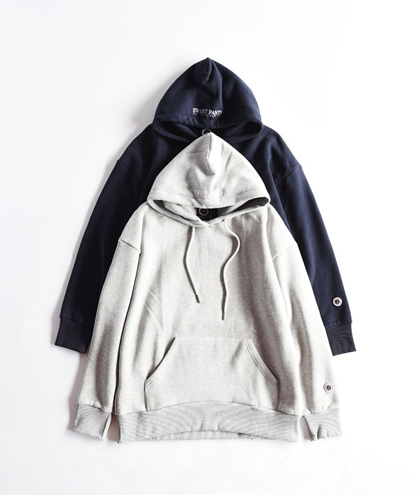SWEET PANTS (スイートパンツ) ADULT OVER HOOD MOLLETON FLEECE【MENS&WOMENS】