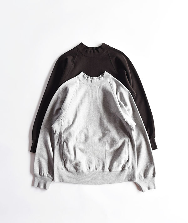 HOLLYWOOD RANCH MARKET(ハリウッドランチマーケット) ヴィンテージウラケ ハイネックスウェット【MENS】