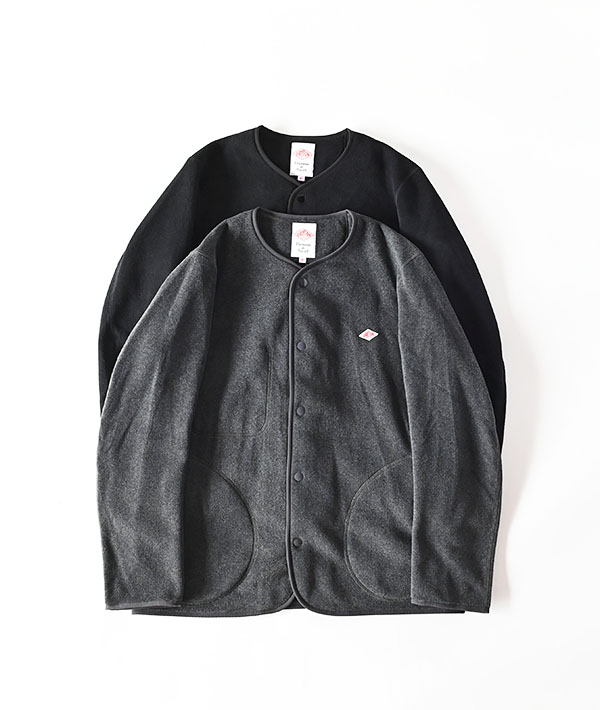 DANTON(ダントン) フリース カラーレスジャケット【MENS】