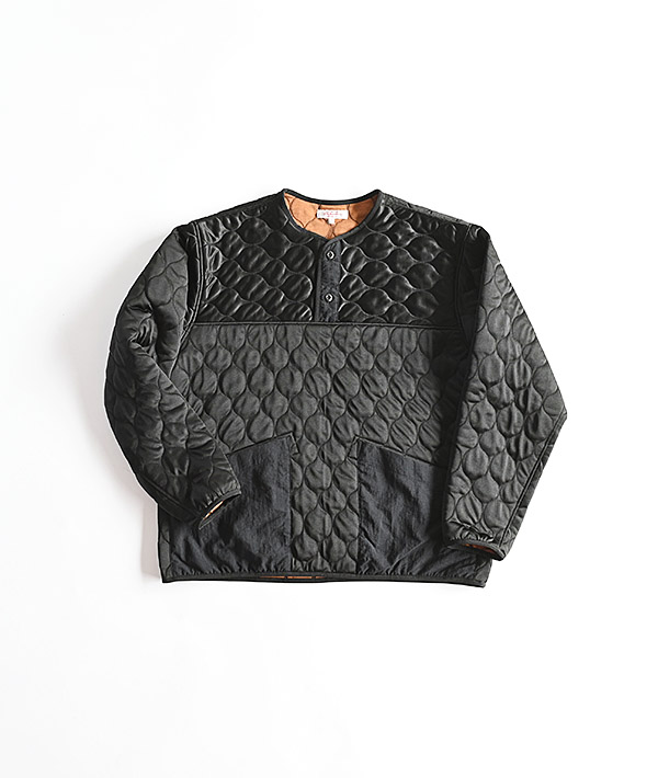 HOLLYWOOD RANCH MARKET(ハリウッドランチマーケット) マトラッセジャカード キルティング プルオーバー【MENS】