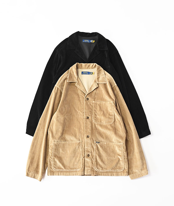 POLO RALPH LAUREN (ポロ ラルフローレン) GARMENT DYE CORDUROY BARTON OVER SHIRTS【MENS】