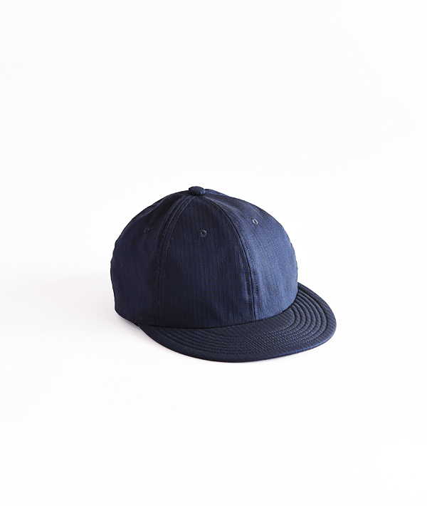 BLUE BLUE(ブルーブルー) インディゴリップ ウォータープルーフ ベースボールキャップ【MENS&WOMENS】