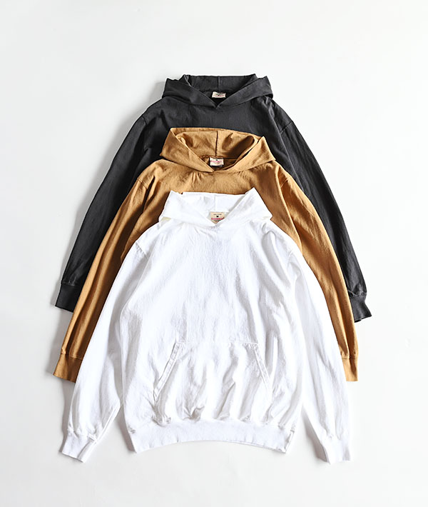 GOODWEAR (グッドウェア) L/S HOOD TEE【MENS&WOMENS】