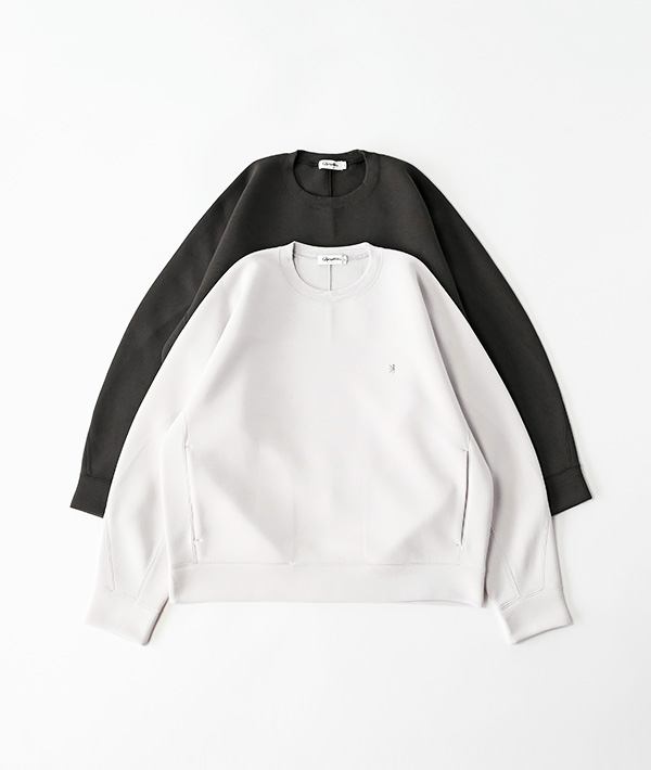 GYMPHLEX(ジムフレックス) ダンボールニット クルーネックプルオーバー【MENS】