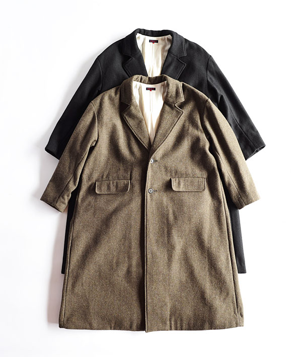 BLUE BLUE(ブルーブルー) ライトメルトン オーバーチェスターコート ウイメンズ【WOMENS】