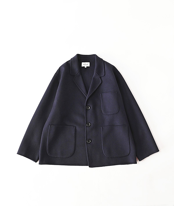 LE GLAZIK(ルグラジック) ウール ダブルフェイスジャケット【WOMENS】