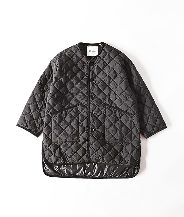 GYMPHLEX(ジムフレックス) キルトダウン カラーレスコート【WOMENS】