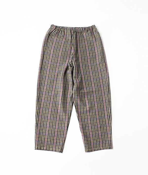 DANTON(ダントン) ウール イージーパンツ GUNCLUB CHECK【WOMENS】
