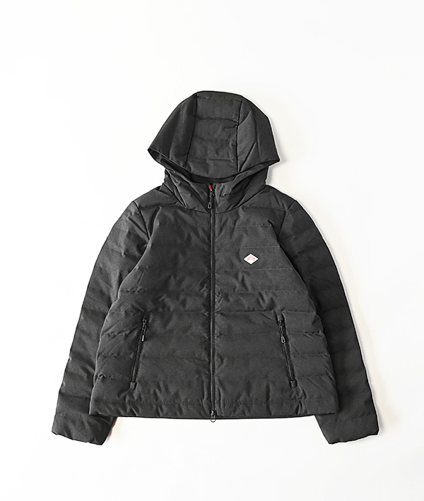 DANTON(ダントン) WOOL LIKE POLYESTER MIDDLE DOWN HOODED JACKET【WOMENS】