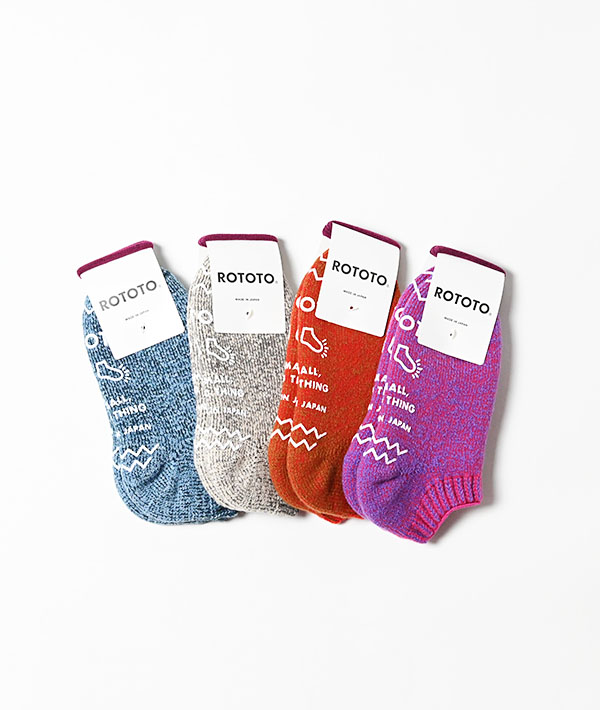 ROTOTO (ロトト) PILE SOCKSLIPPER【MENS&WOMENS】