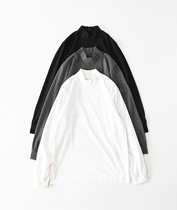 L.L.Bean(エルエルビーン) Carefree Unshrinkable Mockneck Shirt【MENS】