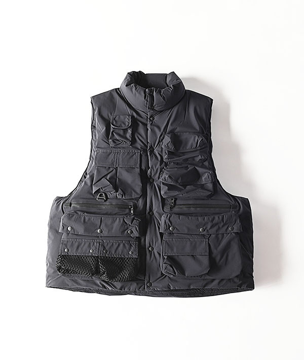 F/CE.(エフシーイー) WP CIRCULATION DOWN VEST Black【MENS】