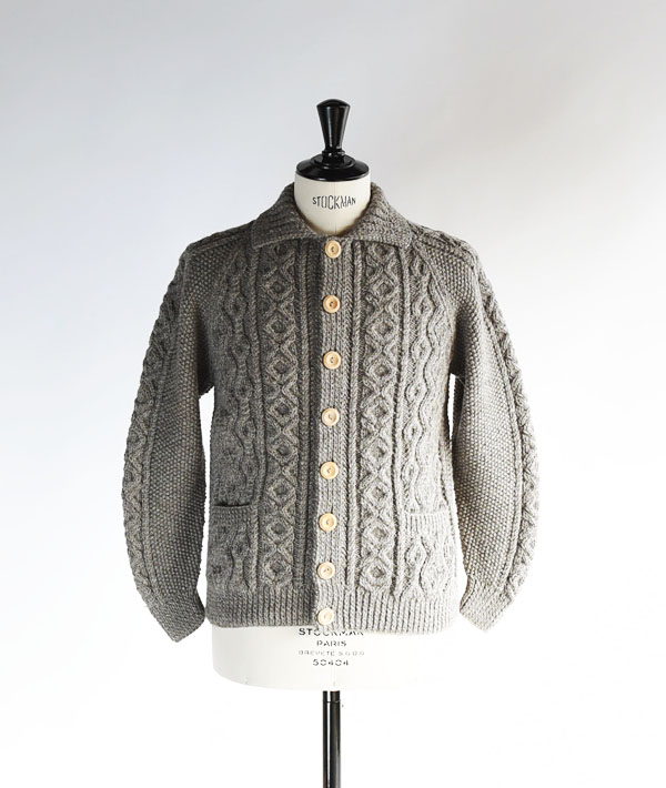 INVERALLAN(インバーアラン) 3A LUMBER CARDIGAN Bracken【MENS&WOMENS】