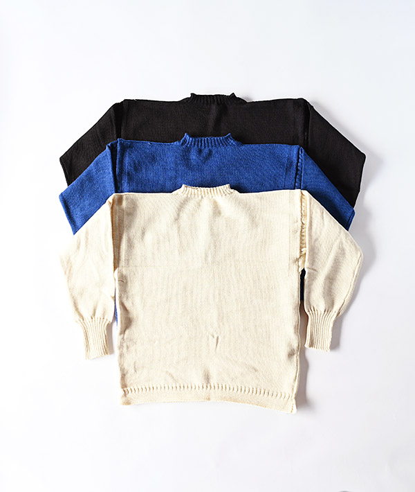 Le Tricoteur(ル・トリコチュール) BIG SIZE GUERNSEY SWEATER【MENS&WOMENS】