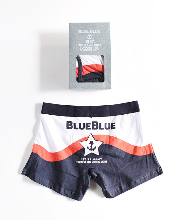 BLUE BLUE(ブルーブルー) JINGLE BOXER BRIEF【MENS】