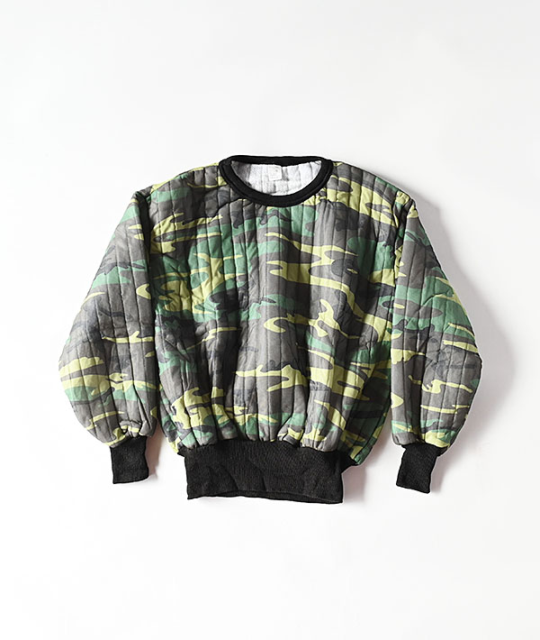 DEAD STOCK(デッドストック) CAMO QUILT THERMAL TOP【MENS&WOMENS】