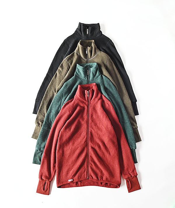 Woolpower (ウールパワー) FULL ZIP JACKET 400 フルジップジャケット【MENS&WOMENS】