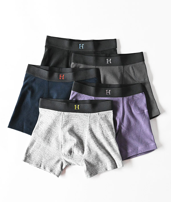 HOLLYWOOD RANCH MARKET(ハリウッドランチマーケット) ストレッチフライス ボクサーパンツ【MENS】