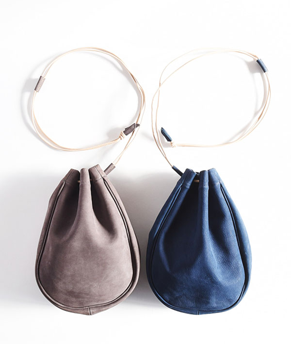 Damasquina (ダマスキーナ) NUBUCK 2 WAY DROP BAG M【MENS&WOMENS】