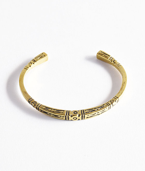 TOUAREG JEWELRY (トゥアレグ ジュエリー) BANGLE 03 BRASS SPECIAL【MENS&WOMENS】