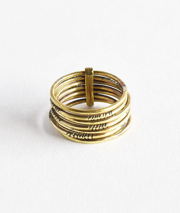 TOUAREG JEWELRY (トゥアレグ ジュエリー) RING 10 BRASS SPECIAL【MENS&WOMENS】