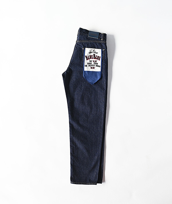 BLUE BLUE(ブルーブルー) PP03 スーピマセルビッチデニム ワイドテーパードジーンズ【MENS&WOMENS】